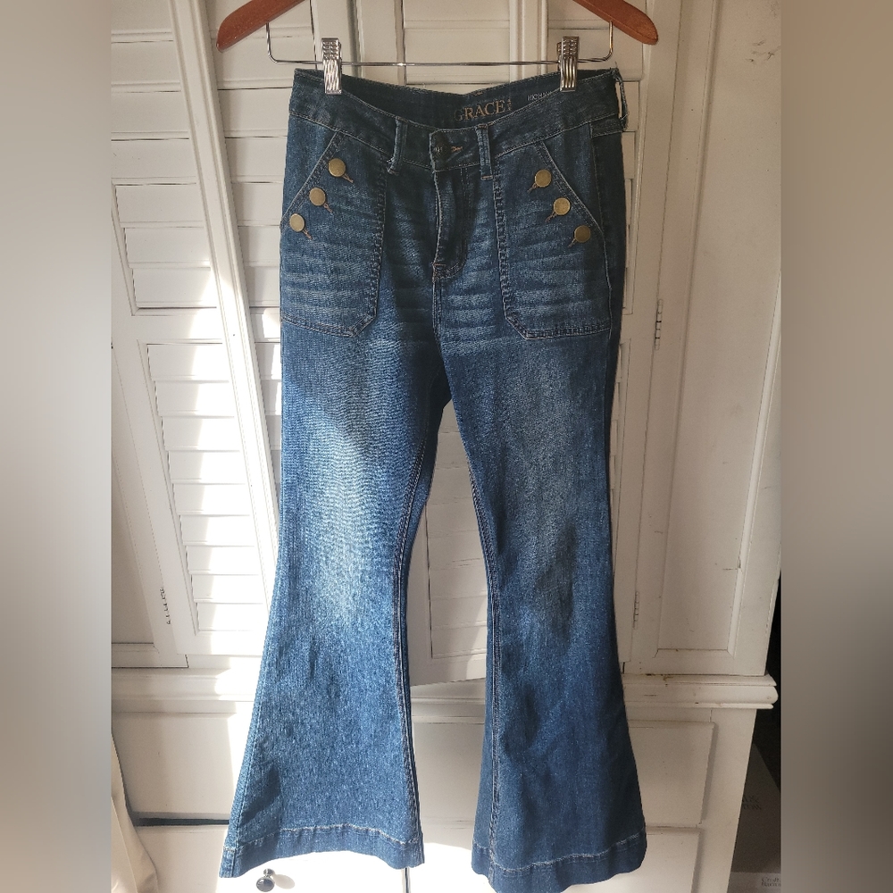 Grace in LA Bell Bottom Jeans